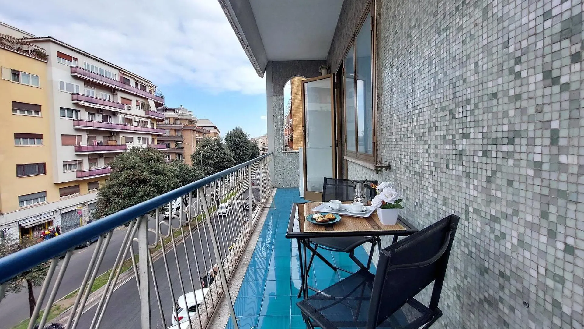 4Bnb - Cozy Albornoz Flat Rzym